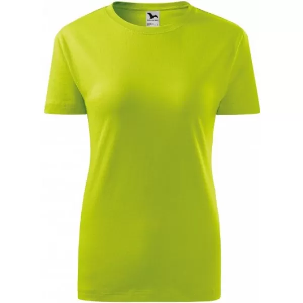  Dámske tričko MALFINI CLASSIC NEW 133 LIMETKOVÁ 