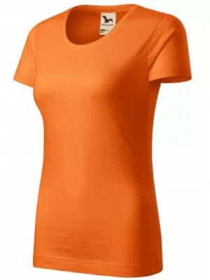 Dámske tričko MALFINI NATIVE 174 ORANŽOVÁ