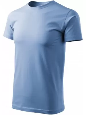 Pánske tričko MALFINI HEAVY NEW 137 NEBESKY MODRÁ