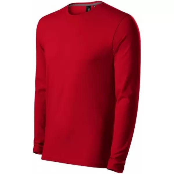  Pánske tričko s dlhým rukávom MALFINI PREMIUM BRAVE 155 FORMULA RED 