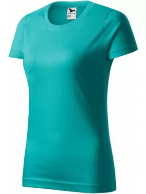 Dámske tričko MALFINI BASIC 134 EMERALD