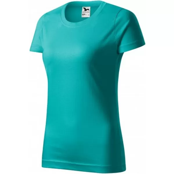  Dámske tričko MALFINI BASIC 134 EMERALD 