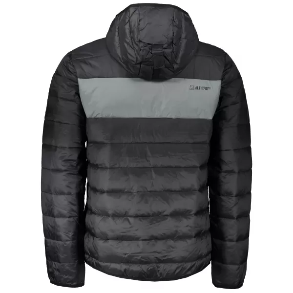  Pánska bunda ALTISPORT GEDON MJCS468 čiernošedej 