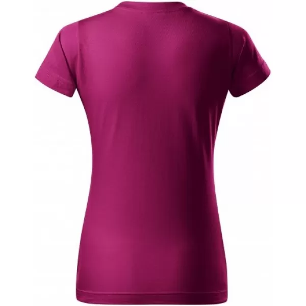  Dámske tričko MALFINI BASIC 134 FUCHSIA RED 