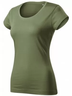 Dámske tričko MALFINI VIPER FREE F61 KHAKI
