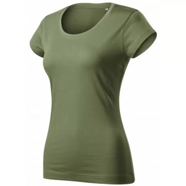  Dámske tričko MALFINI VIPER FREE F61 KHAKI 