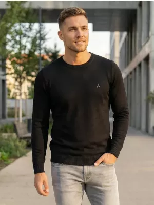 Pánsky sveter ALTISPORT KAMIQ MPLS096 ČIERNA