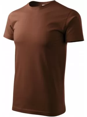 Pánske tričko MALFINI HEAVY NEW 137 ČOKOLÁDOVÁ