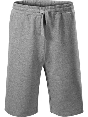 Pánske šortky MALFINI COMFY 611 TMAVO ŠEDÝ MELÍR