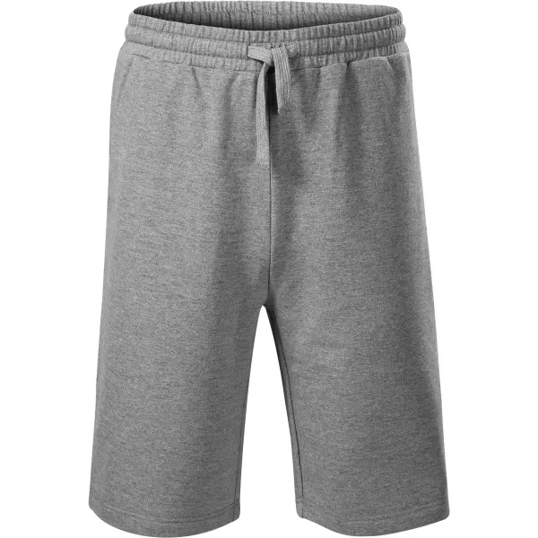  Pánske šortky MALFINI COMFY 611 TMAVO ŠEDÝ MELÍR 