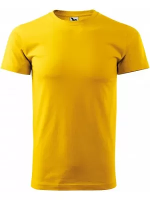 Pánske tričko MALFINI HEAVY NEW 137 ŽLTÁ