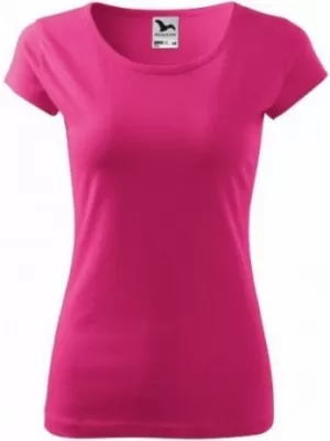 Dámske tričko MALFINI PURE 122 PURPUROVÁ