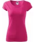 Dámske tričko MALFINI PURE 122 PURPUROVÁ