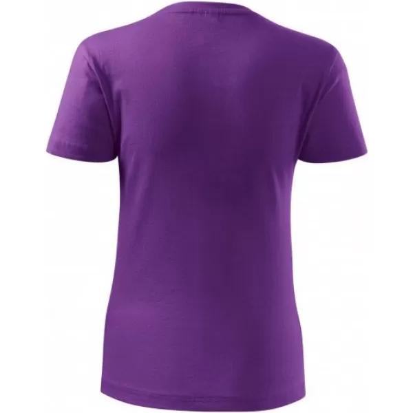  Dámske tričko MALFINI CLASSIC NEW 133 FIALOVÁ 