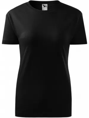 Dámske tričko MALFINI CLASSIC NEW 133 ČIERNA