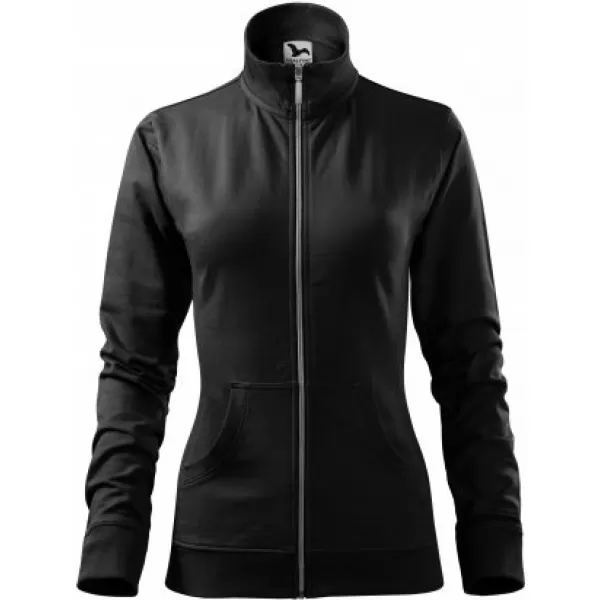  Dámska mikina MALFINI VIVA 409 ČIERNA 