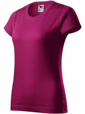 Dámske tričko MALFINI BASIC 134 FUCHSIA RED