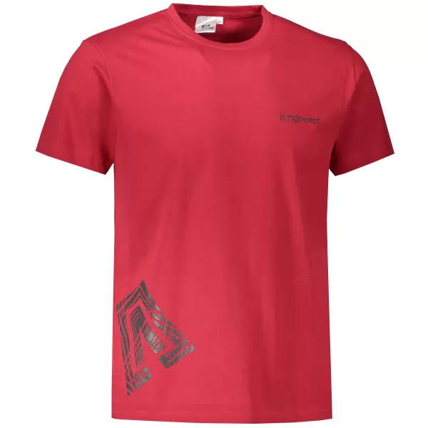  Pánske tričko ALTISPORT ALM013129 MARLBORO ČERVENÁ 