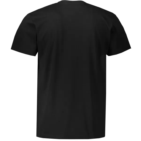  Pánske tričko ALTISPORT ALM013129 ČIERNOČERVENÁ 