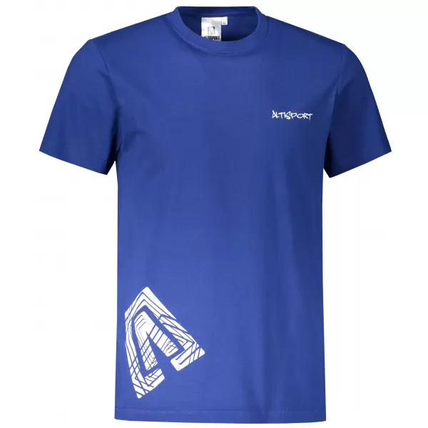  Pánske tričko ALTISPORT ALM013129 KRÁĽOVSKÁ MODRÁ 