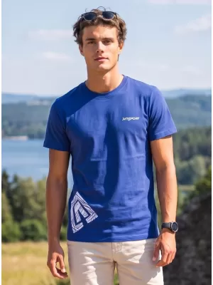 Pánske tričko ALTISPORT ALM013129 KRÁĽOVSKÁ MODRÁ