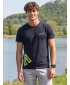 Pánske tričko ALTISPORT ALM013129 NÁMORNÁ MODRÁ
