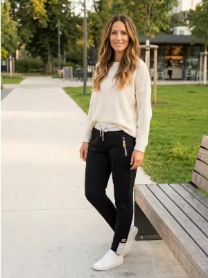 Dámske tepláky TORSTAI LAUSANNE BLACK