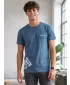 Pánske tričko ALTISPORT ALM013129 DENIM