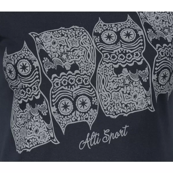  Dámske tričko ALTISPORT ALW005122 NÁMORNÁ MODRÁ 