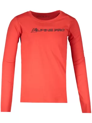 Detské tričko ALPINE PRO BERMO KTSS290 ČERVENÁ