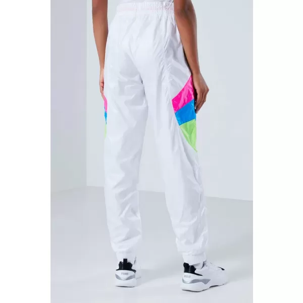  Dámske nohavice PUMA TFS TRACK PANT WOVEN WHITE 