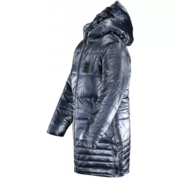  Dievčenský zimný kabát ALPINE PRO OMEGO 3 KCTS020 TMAVO MODRÁ 