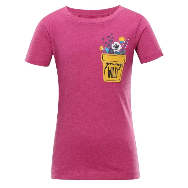  T -shirt ALPINE PRO GARO 3 KTSS277 RUŽOVÝ 