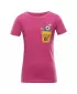 T -shirt ALPINE PRO GARO 3 KTSS277 RUŽOVÝ