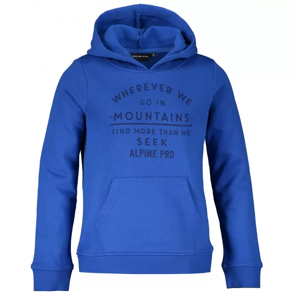  Detská mikina ALPINE PRO BALENDO KSWS145 MODRÁ 