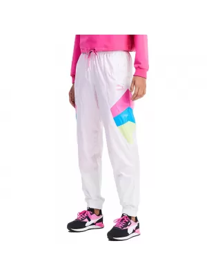 Dámske nohavice PUMA TFS TRACK PANT WOVEN WHITE