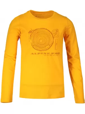 Detské tričko ALPINE PRO ESNO KTSS272 JANTÁROVÁ