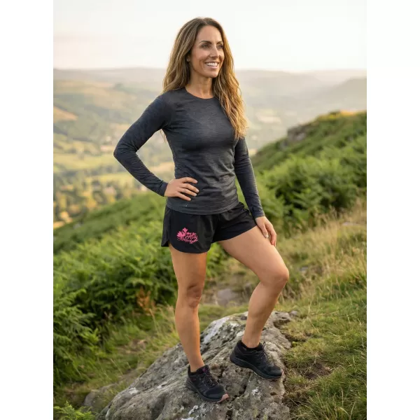  Dámske šortky ALTISPORT boff ČIERNA 
