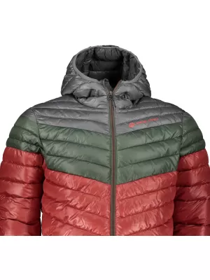 Pánska bunda ALPINE PRO MERV MJCS431 ČERVENÁ