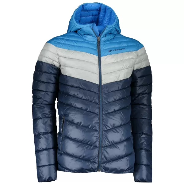  Pánska bunda ALPINE PRO MERV MJCS431 TMAVO MODRÁ 