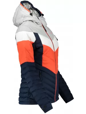 Dámska páperová bunda ALPINE PRO NEITHA 3 LJCS426 ORANŽOVÁ