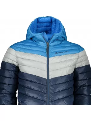 Pánska bunda ALPINE PRO MERV MJCS431 TMAVO MODRÁ
