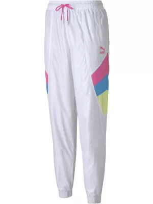 Dámske nohavice PUMA TFS TRACK PANT WOVEN WHITE