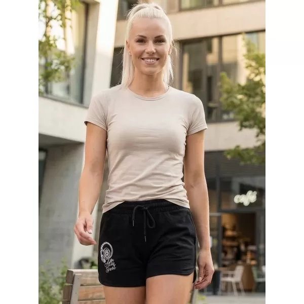  Dámske šortky ALTISPORT Kakos ČIERNA 