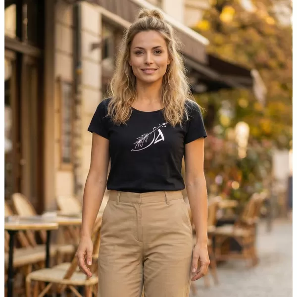  Dámske tričko ALTISPORT ALW030F61 NÁMORNÁ MODRÁ 