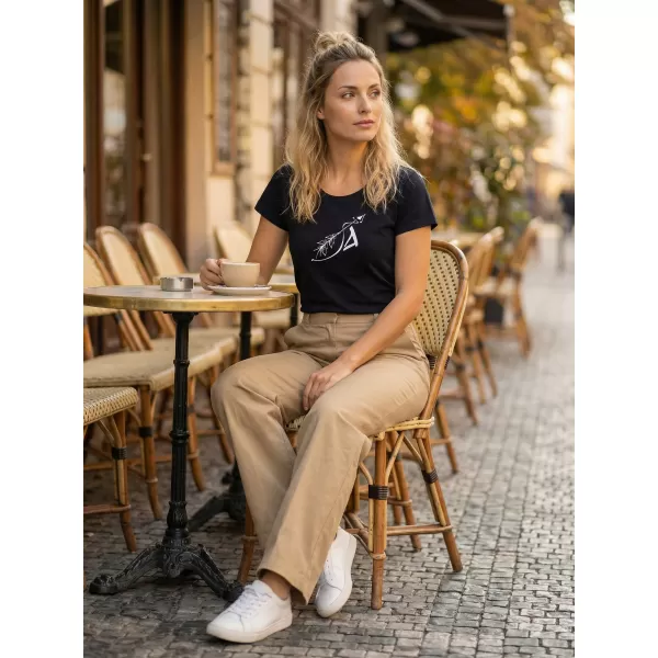  Dámske tričko ALTISPORT ALW030F61 NÁMORNÁ MODRÁ 