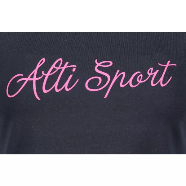  Dámske tričko ALTISPORT ALW007122 NÁMORNÍCKA MODRÁ 