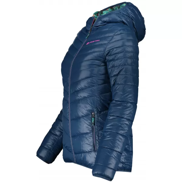  Dámska obojstranná bunda ALPINE PRO IDIKA LJCS407 TMAVO MODRÁ 