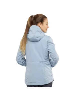 Dámska zimná bunda SALOMON SNOW REBEL JKT W LC1383200 KENTUCKY MODRÁ/VRES