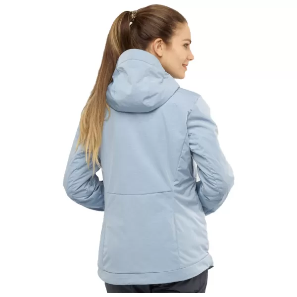  Dámska zimná bunda SALOMON SNOW REBEL JKT W LC1383200 KENTUCKY MODRÁ/VRES 